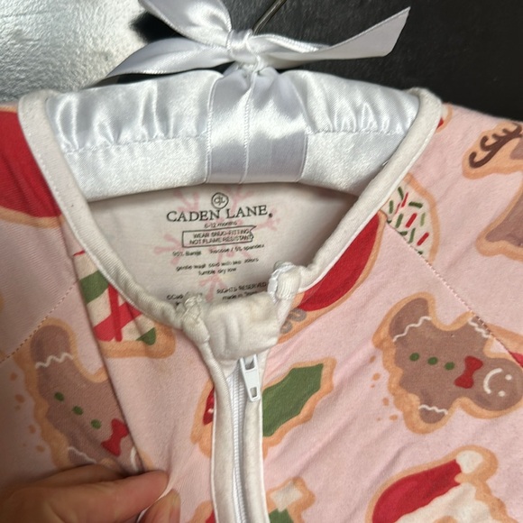Caden lane 6-12 month Christmas cookie pj - Picture 3 of 4